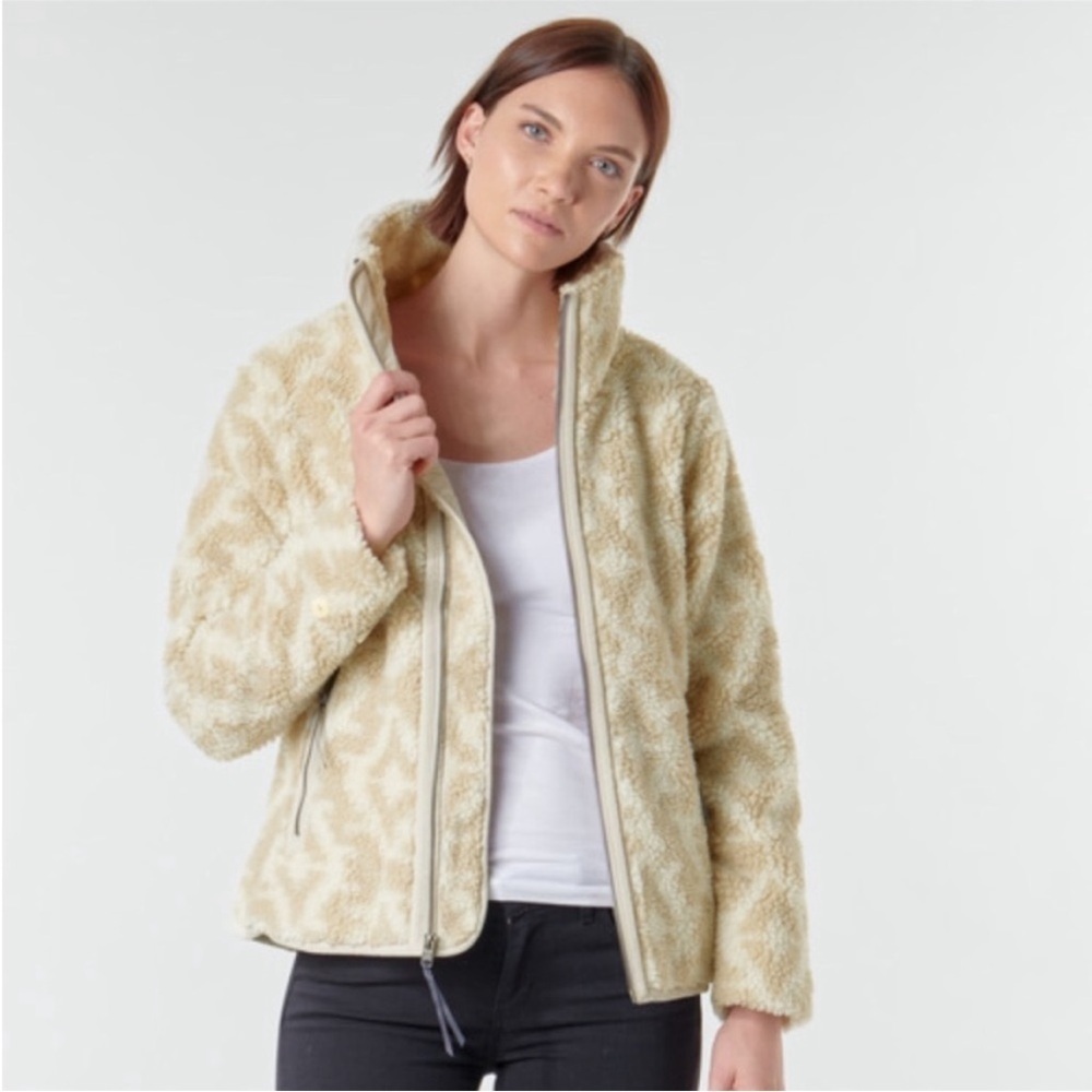 Patagonia Women's Divided Sky Fleece Jacket Field Geo Pumice New Size XS - Picture 5 of 16